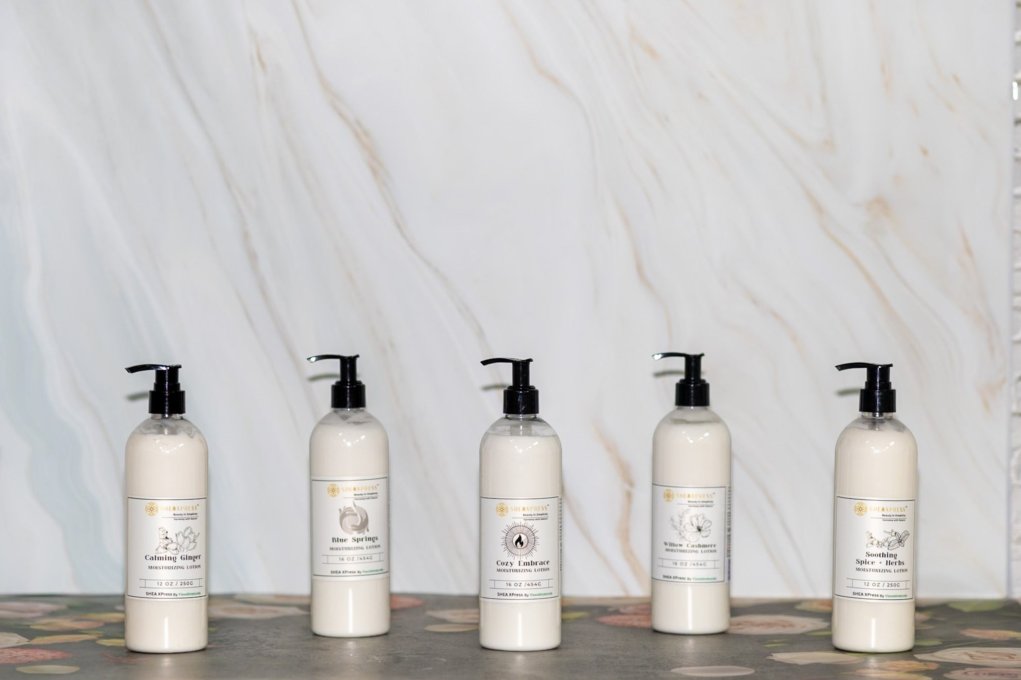 HerbaLuxe Earth Body Lotion Collection