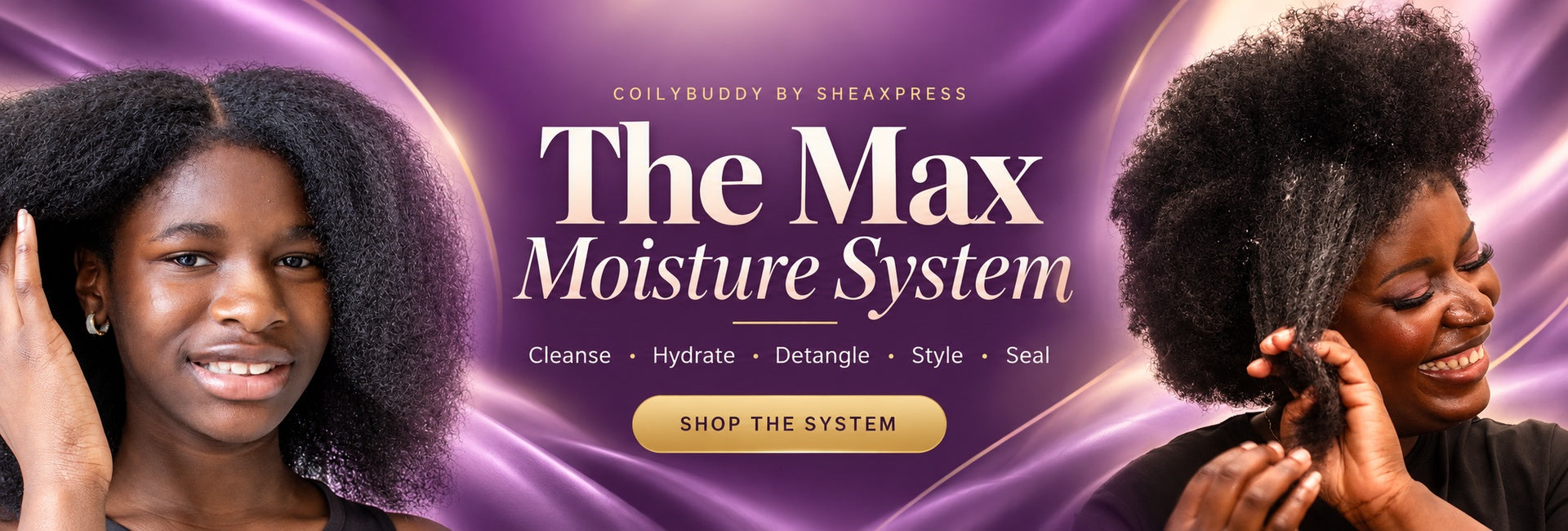 CoilyBuddy natural hair care by SheaXpress