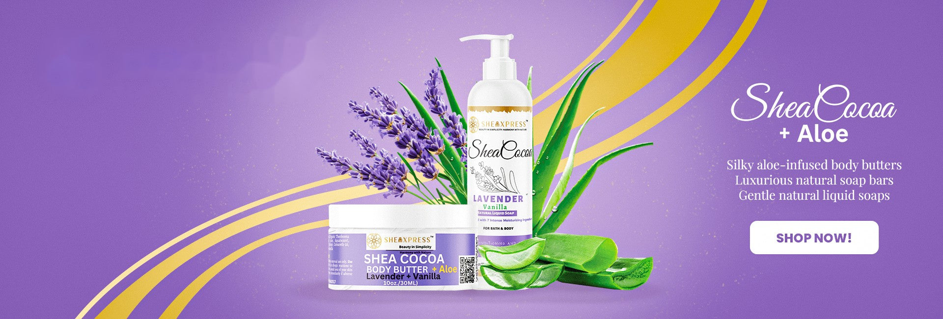 SheaXpress bath and soap