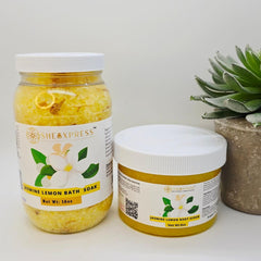 Jasmine Lemon Scrub and Soak Set