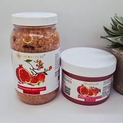 Pomegranate Scrub and Soak Set