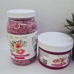 Wild rose Scrub and Soak Set