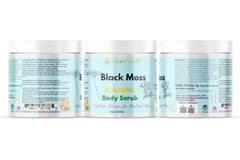 Black Moss Foaming body Scrub
