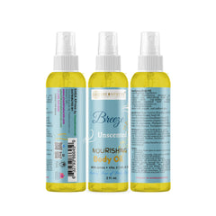 Breeze Unscented Body Oil