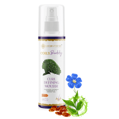 CoilyBuddy Curl Defining Mousse with flax seed 8oz