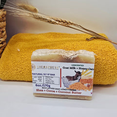 Goat Milk Honey Oats Bar- Unscented
