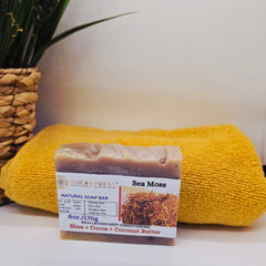 Sea moss soap bar