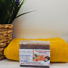 Turmeric Honey Exfoliation Bar