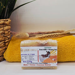 Goat Milk and Oats Soap Bar Unscented