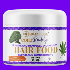 CoilyBuddy Jasmine and Hemp Seed Hair Food