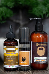Mens Trio Beard and Hair Set