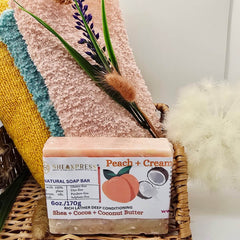 Peach and Cream Soap Bar