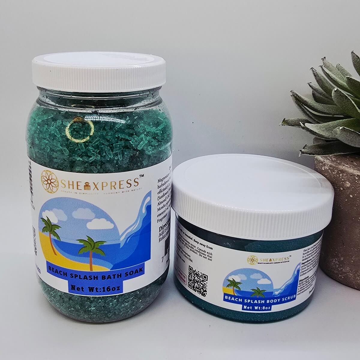 Beach Splash  Scrub and Soak Set