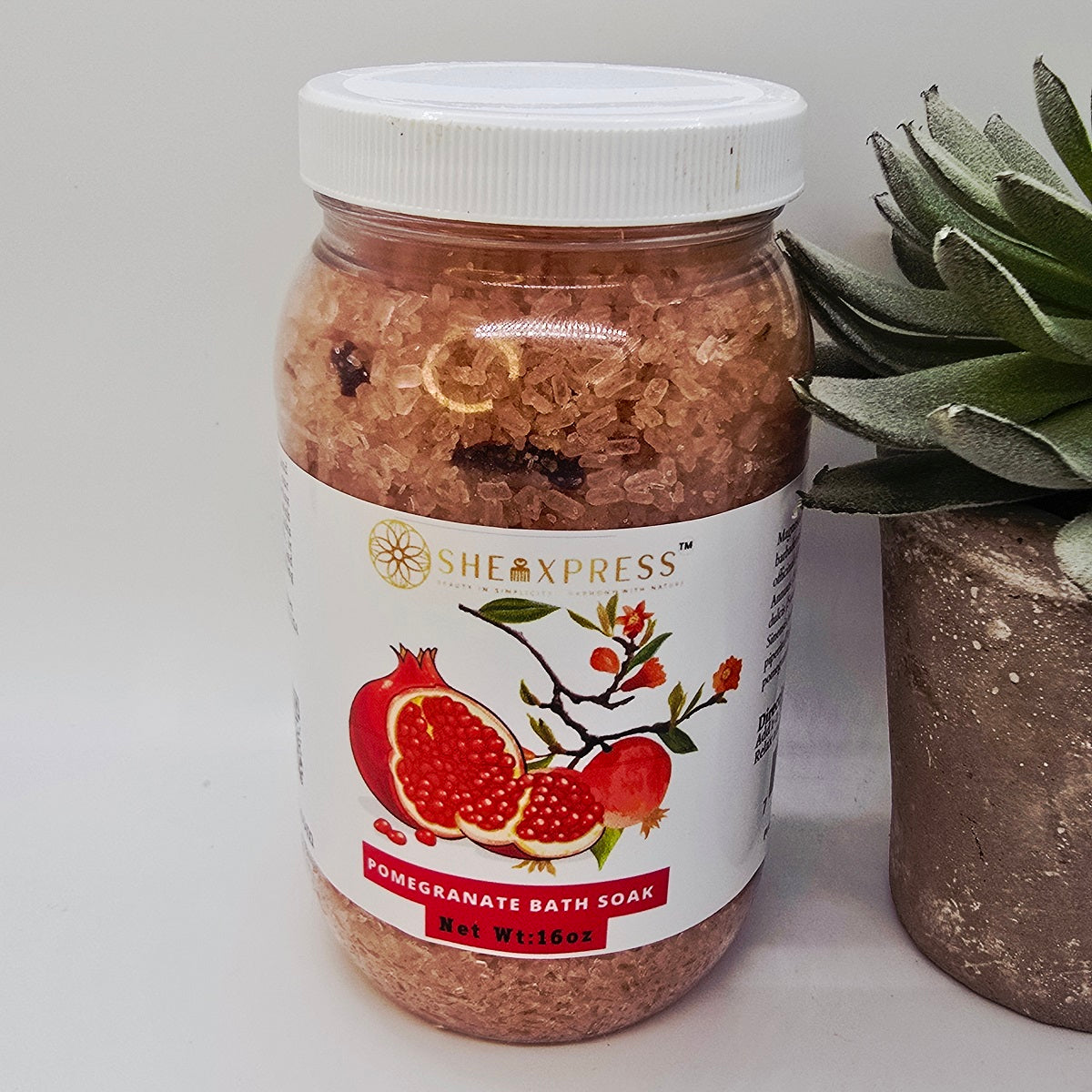 Pomegranate Aromatherapy Bath Soak