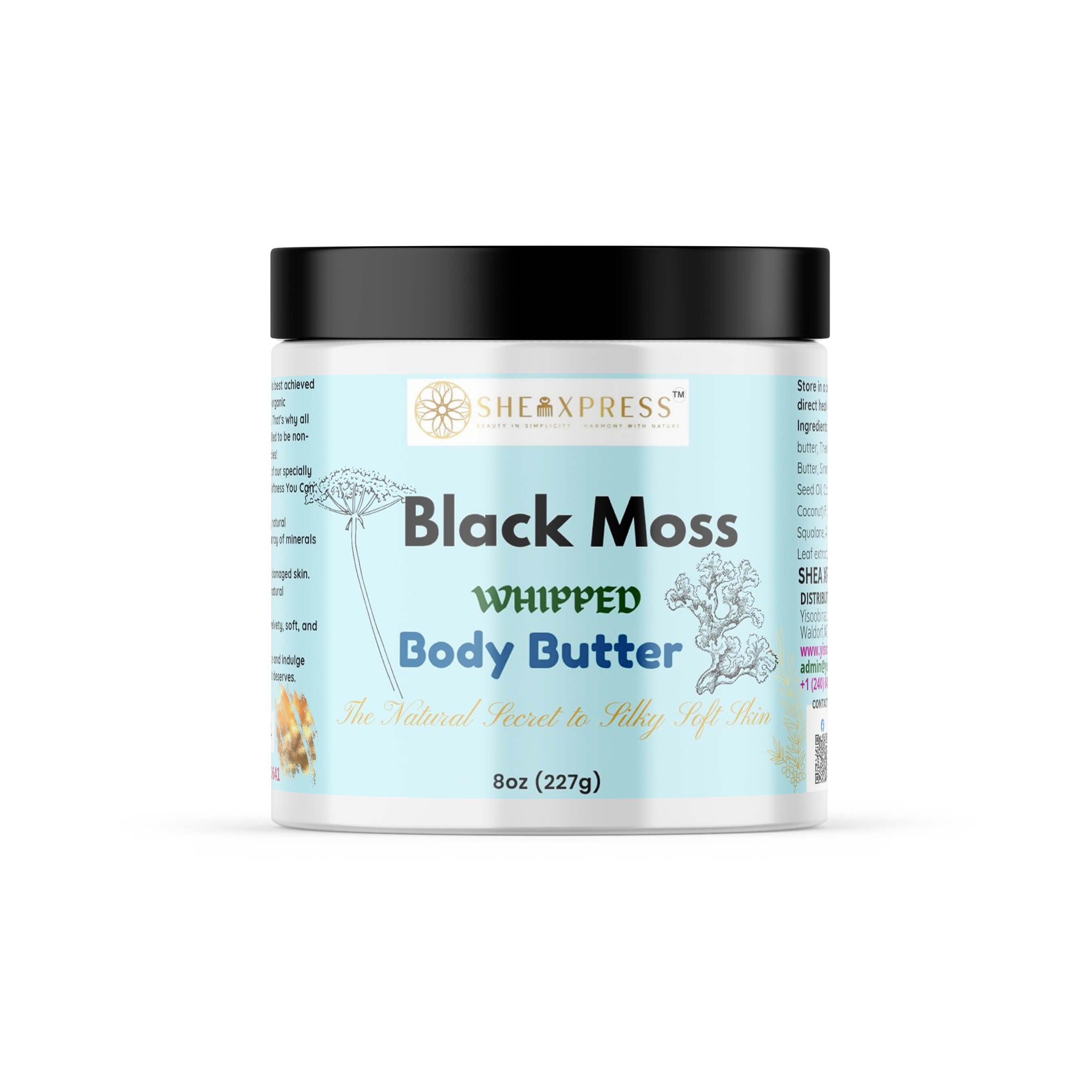 Black Moss Whipped Body Butter