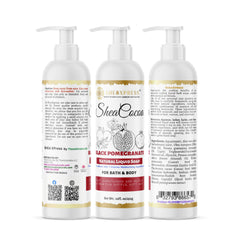 Shea Cocoa Black Pomegranate Liquid Soap