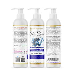 Shea Cocoa Blue Coral Liquid Soap