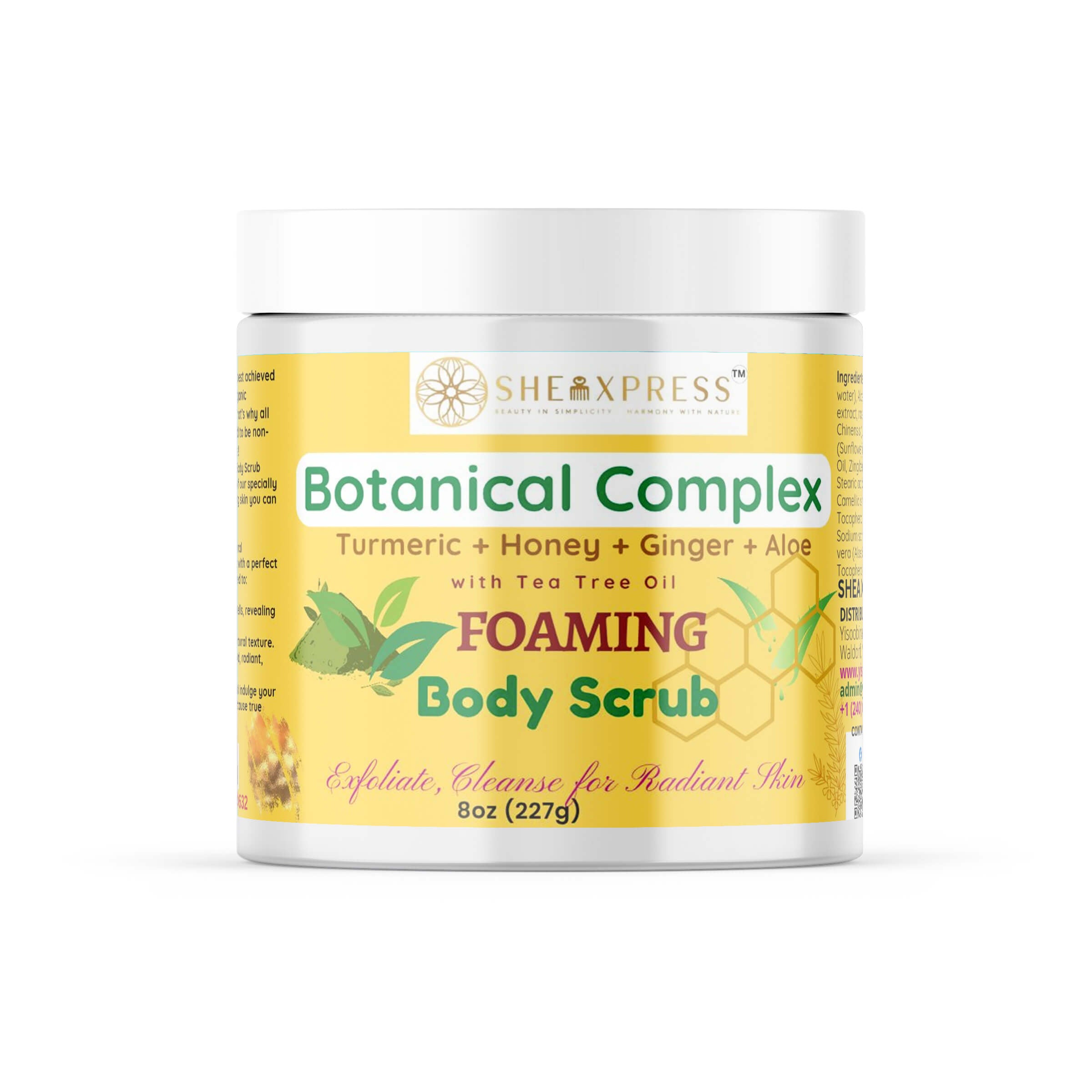 Botanical Complex foaming body scrub