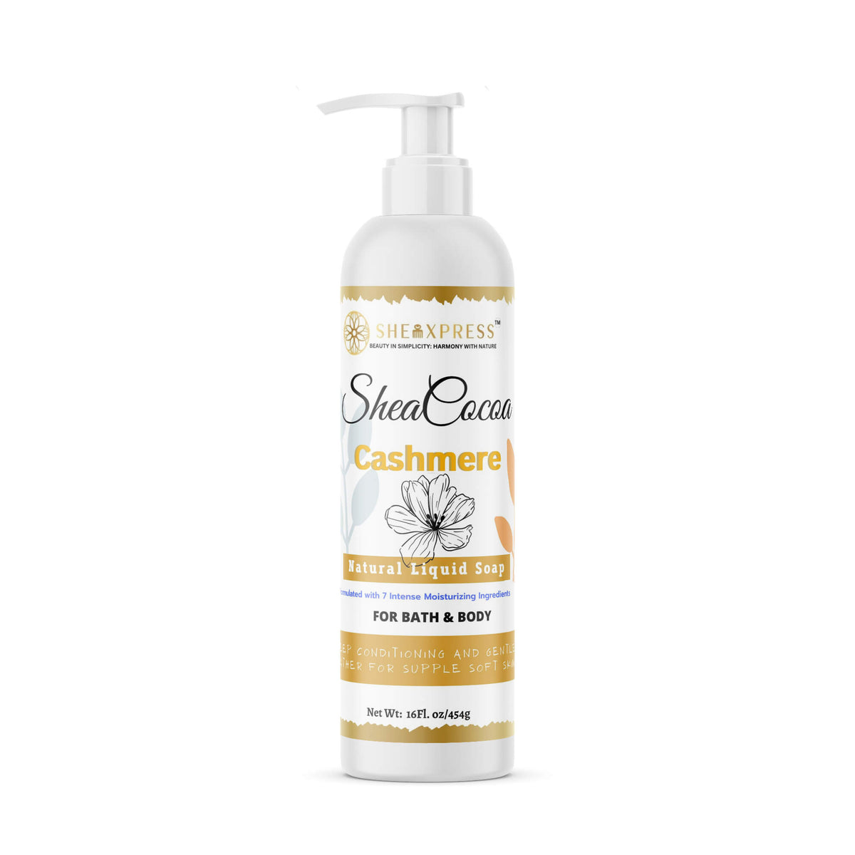 Shea Cocoa Cashmere Liquid Soap
