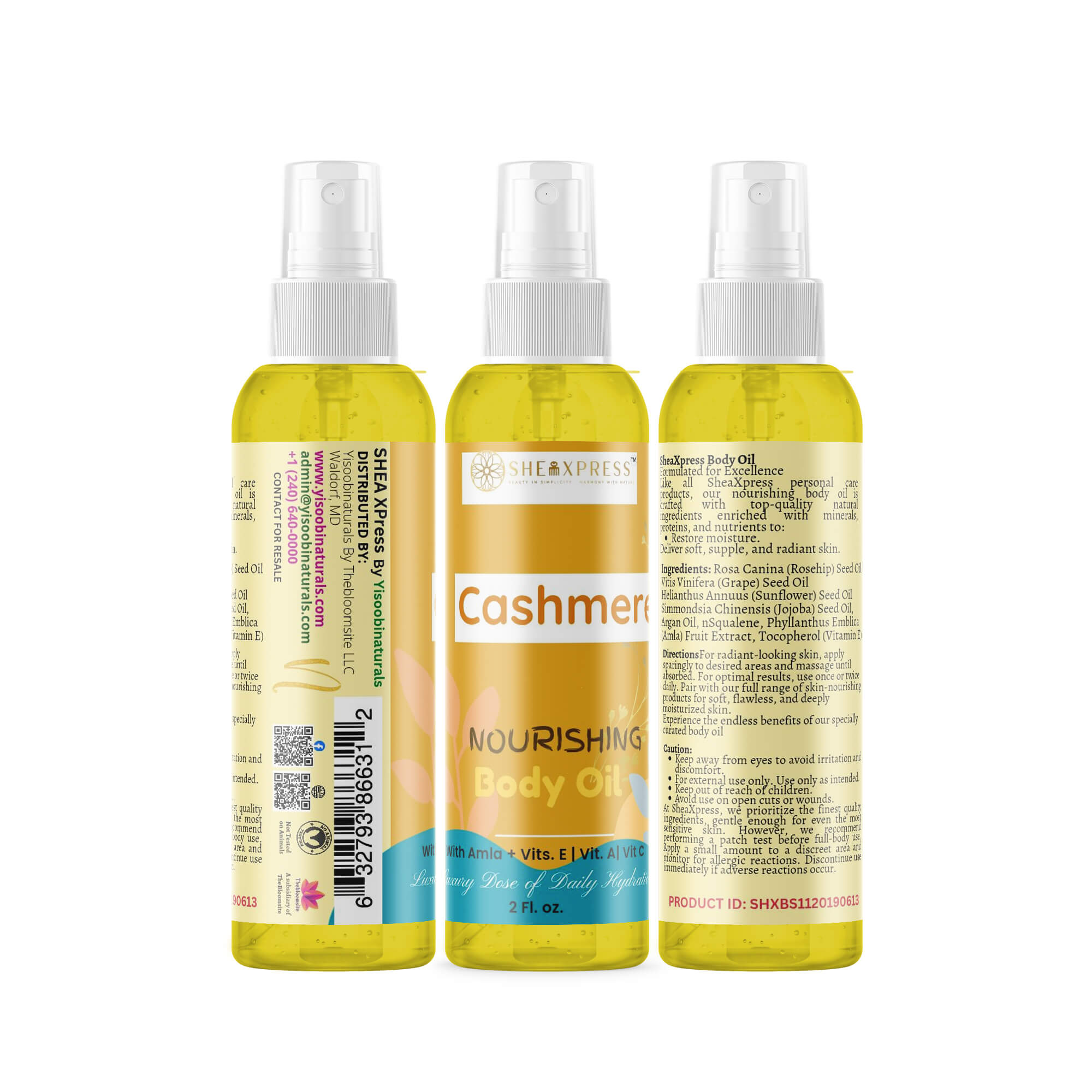 Cashmere Body Oil
