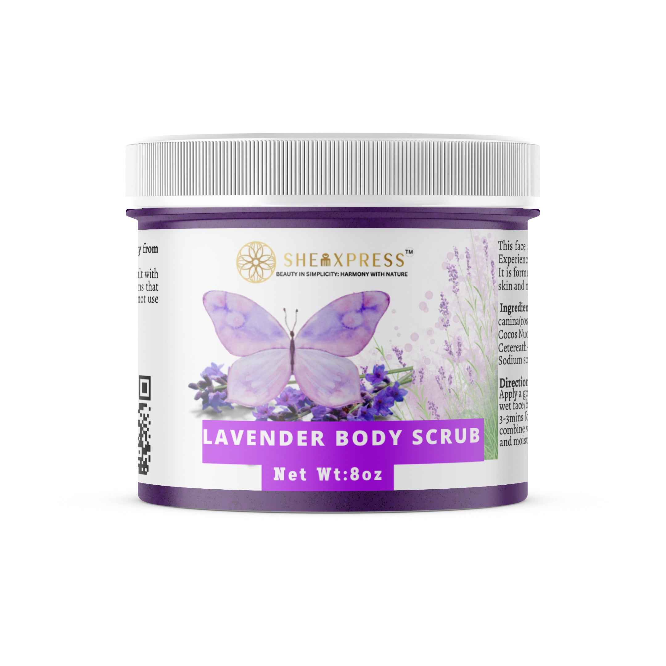 Lavender Face and Body scrub