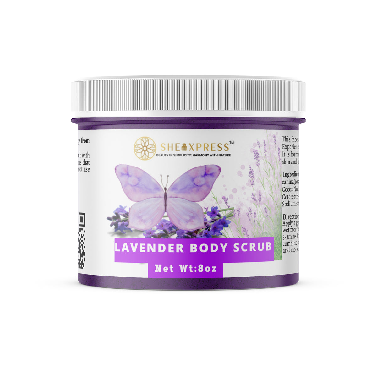 Lavender Face and Body scrub