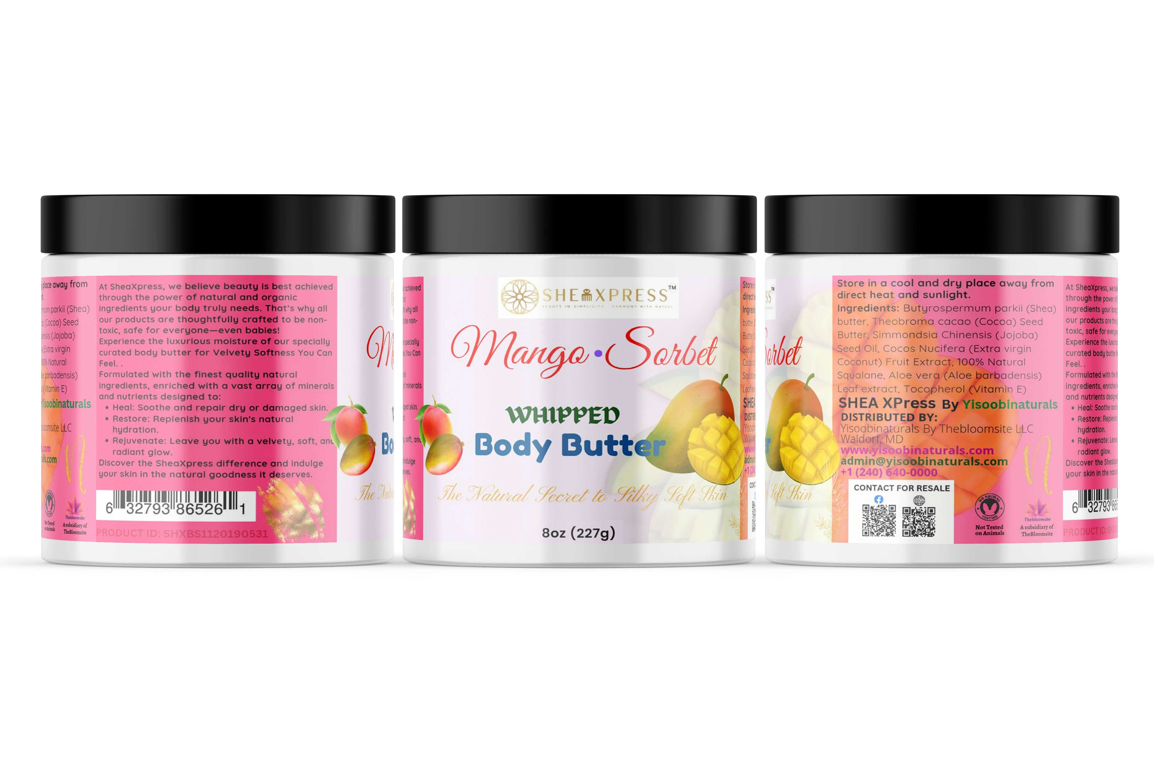 Mango Sorbet Whipped Body Butter