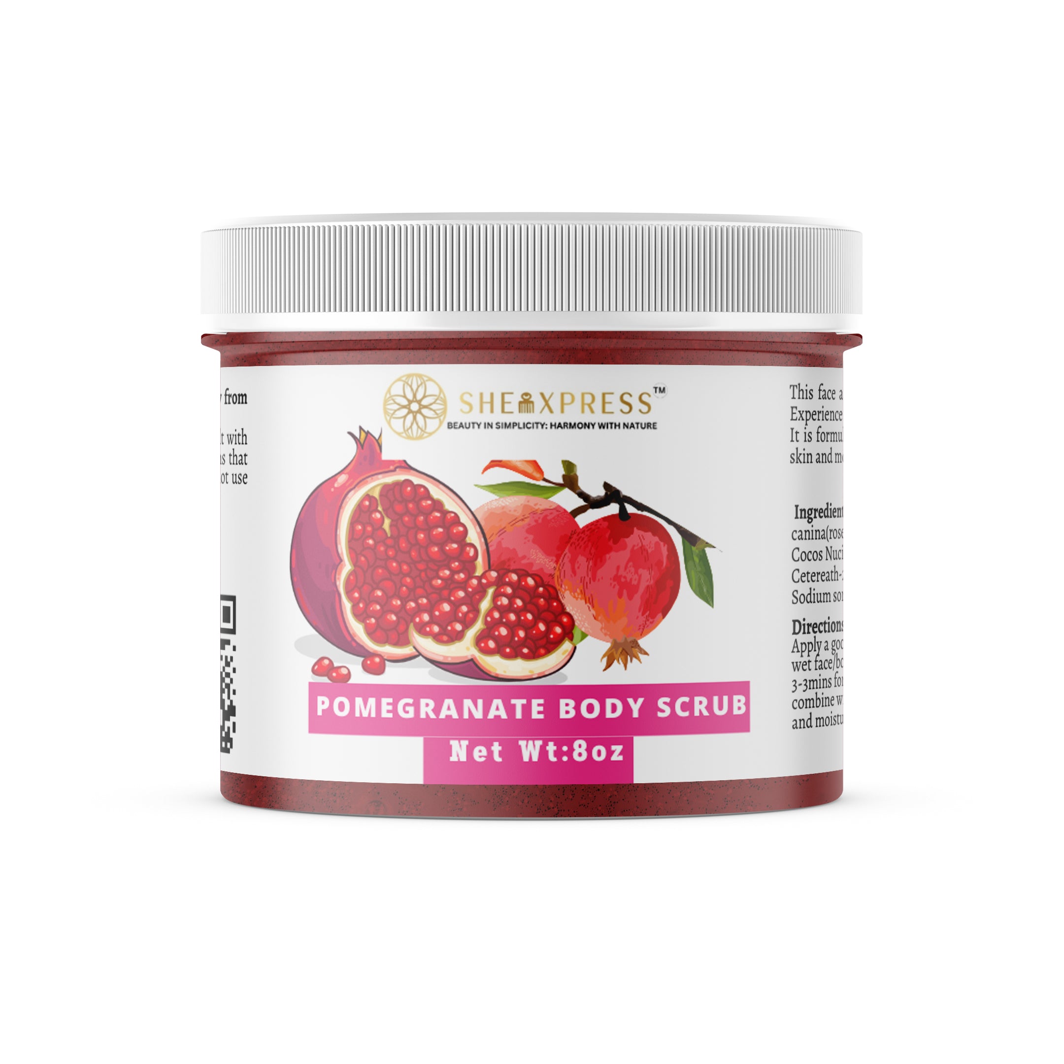 Pomegranate Face and Body scrub