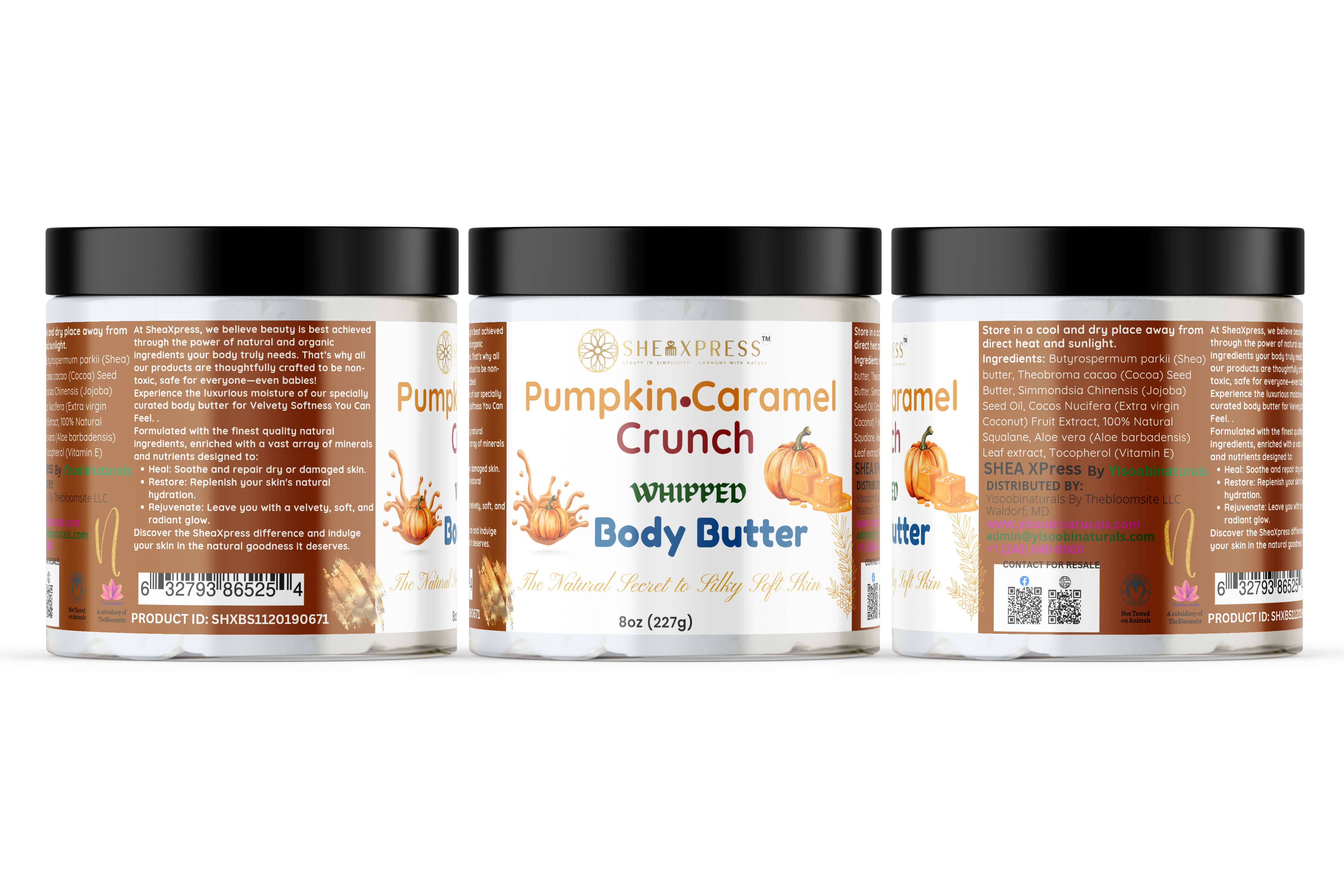 Pumpkin Caramel Crunch Whipped Body Butter