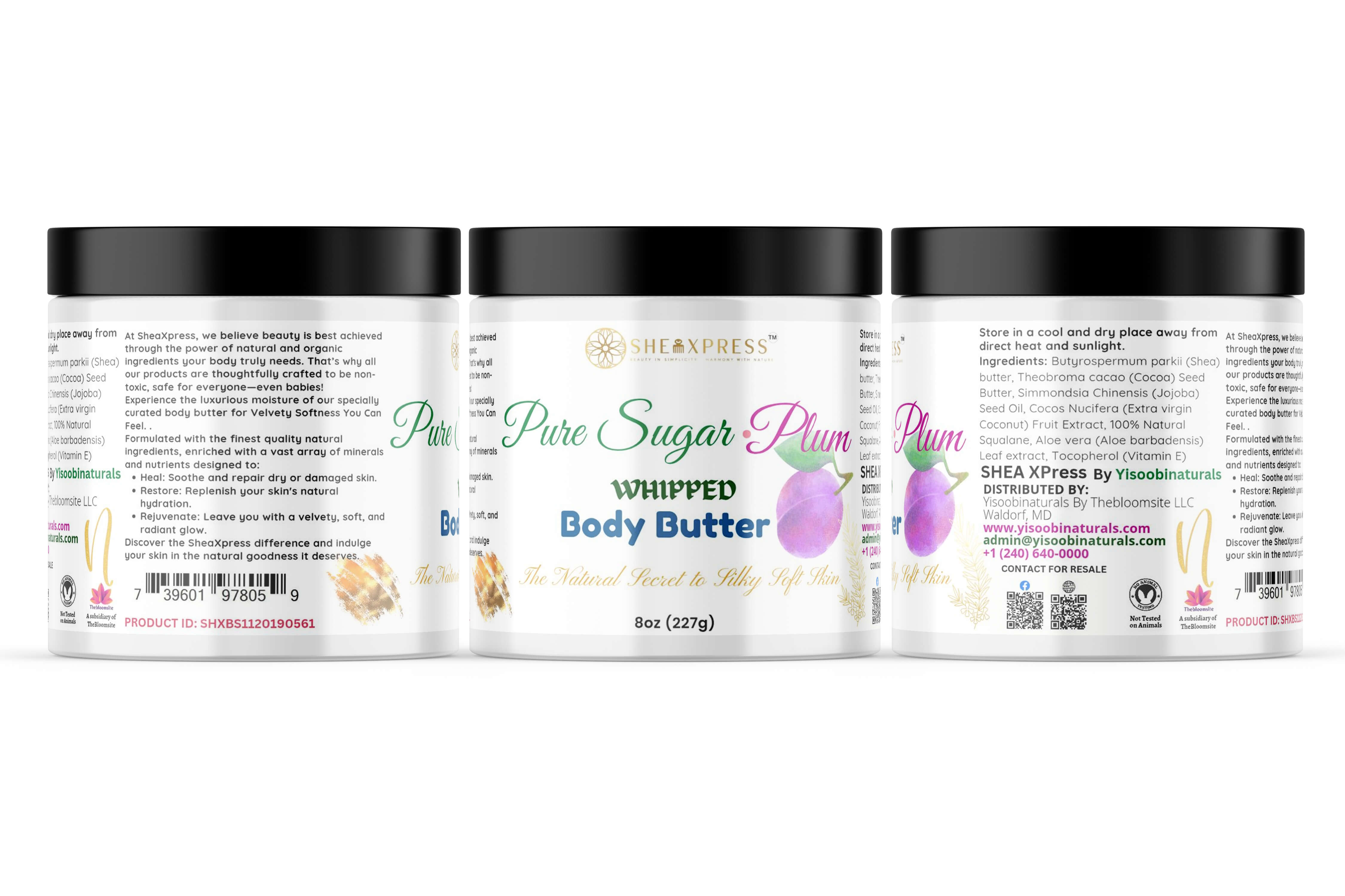 Pure Sugar Plum Whipped body butter