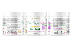 Pure sugar Plum Foaming Body Scrub