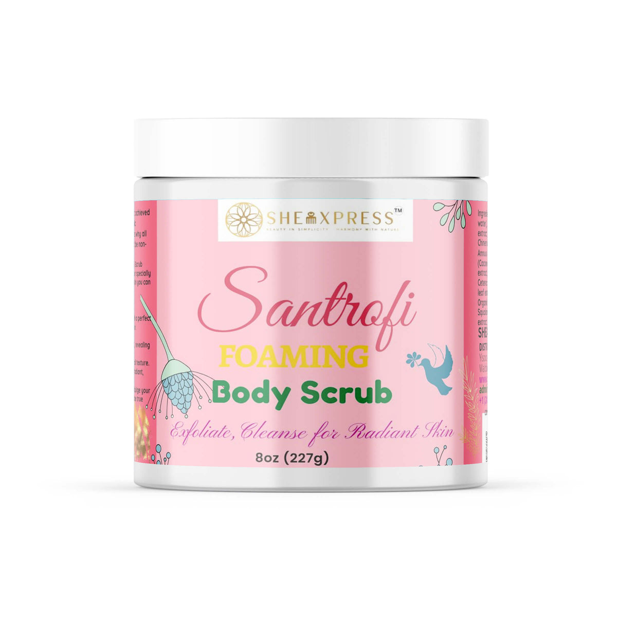 Santrofi Foaming Body Scrub