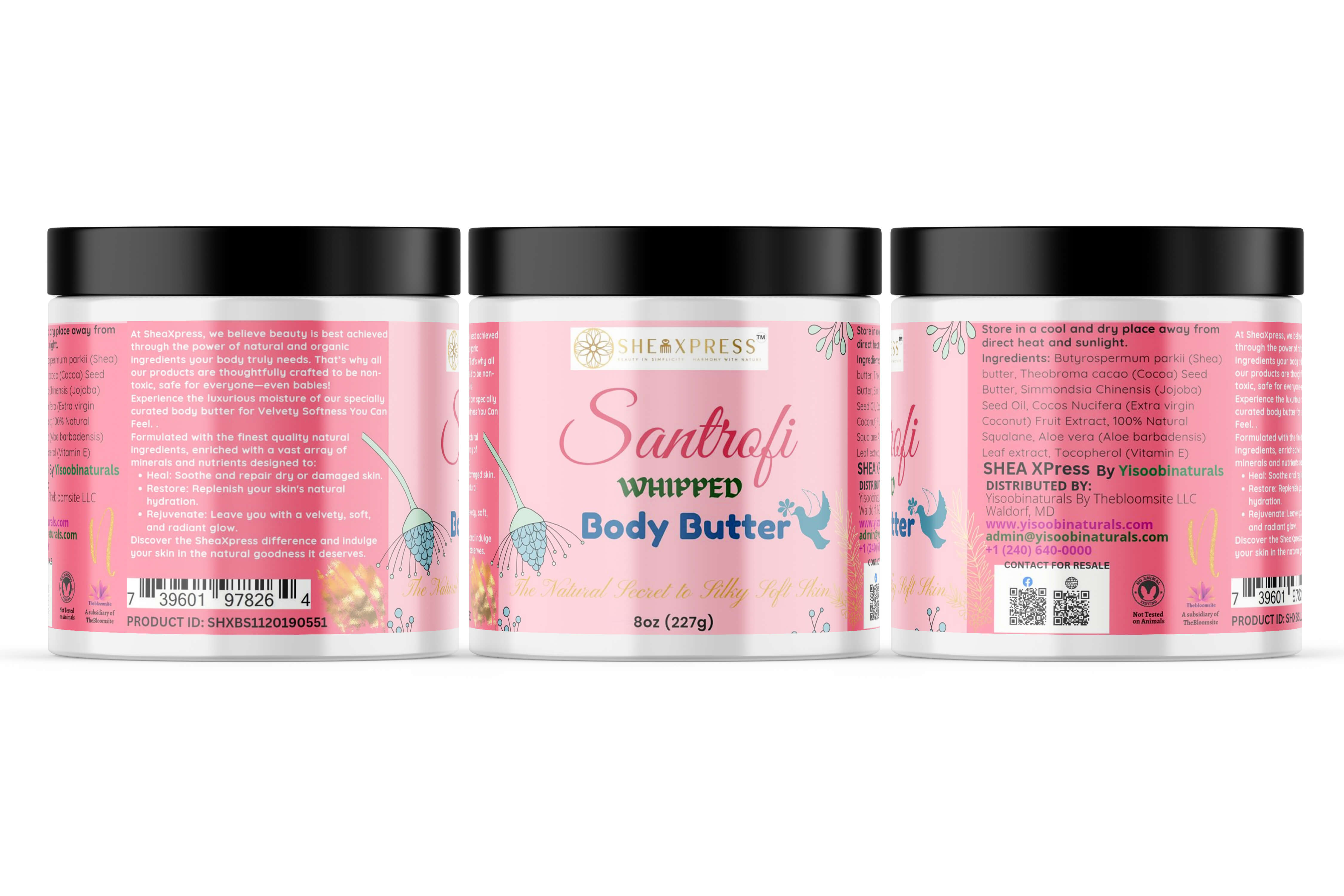 Santrofi Whipped Body butter