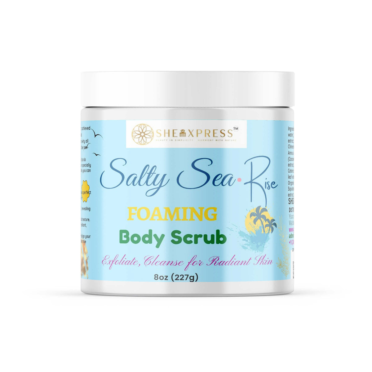 Salty Sea Rise Foaming Body Scrub