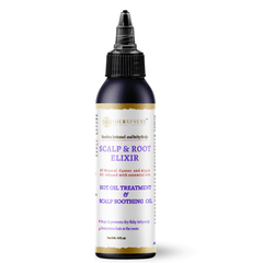Natural scalp treatment for itchy, dry scalp
