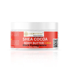 Black Pomegranate Aromatherapy Body Butter with Aloe