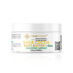 Jasmine Lemon Aromatherapy Body Butter with Aloe