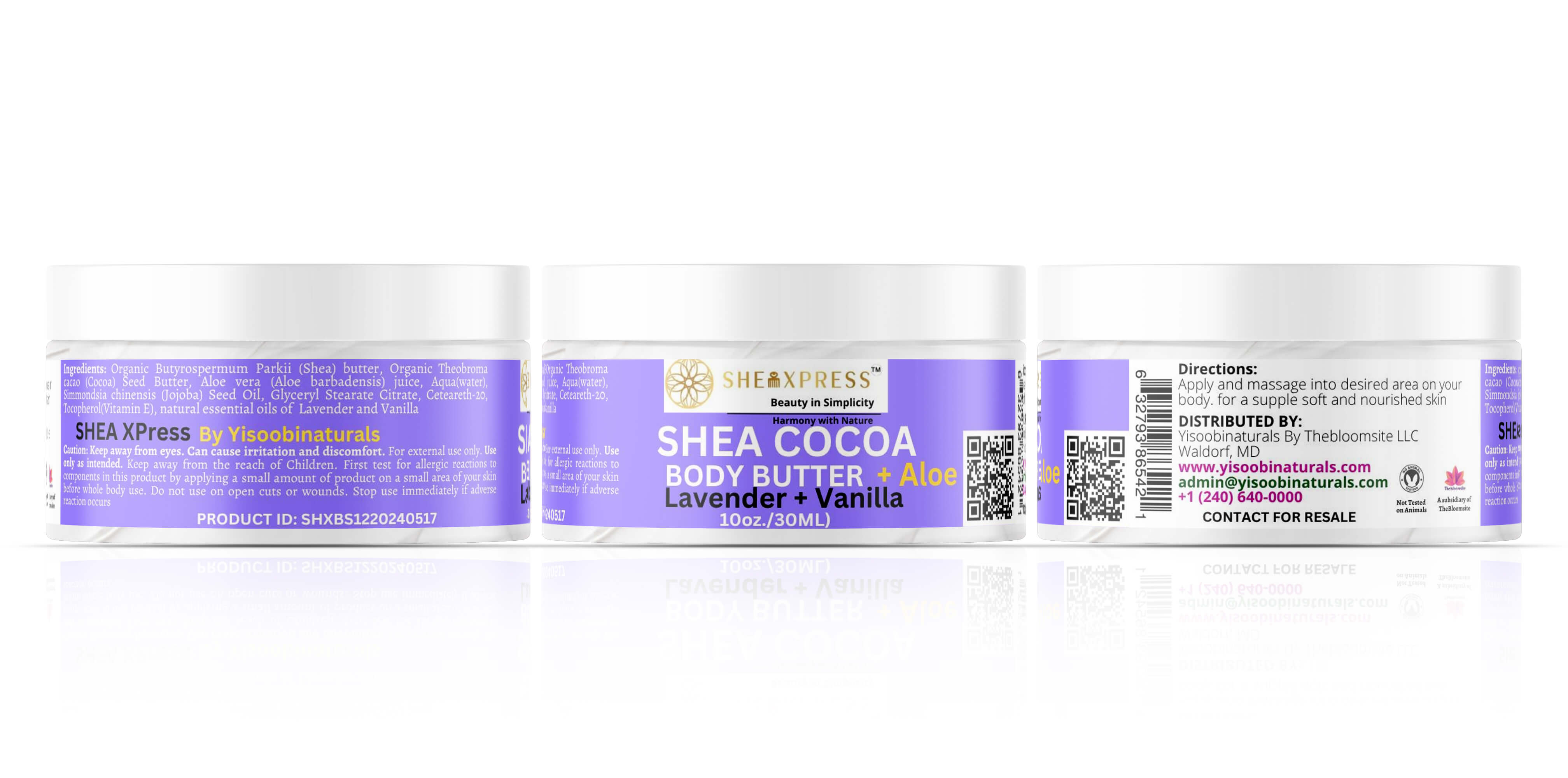 Lavender Aromatherapy Body Butter with Aloe
