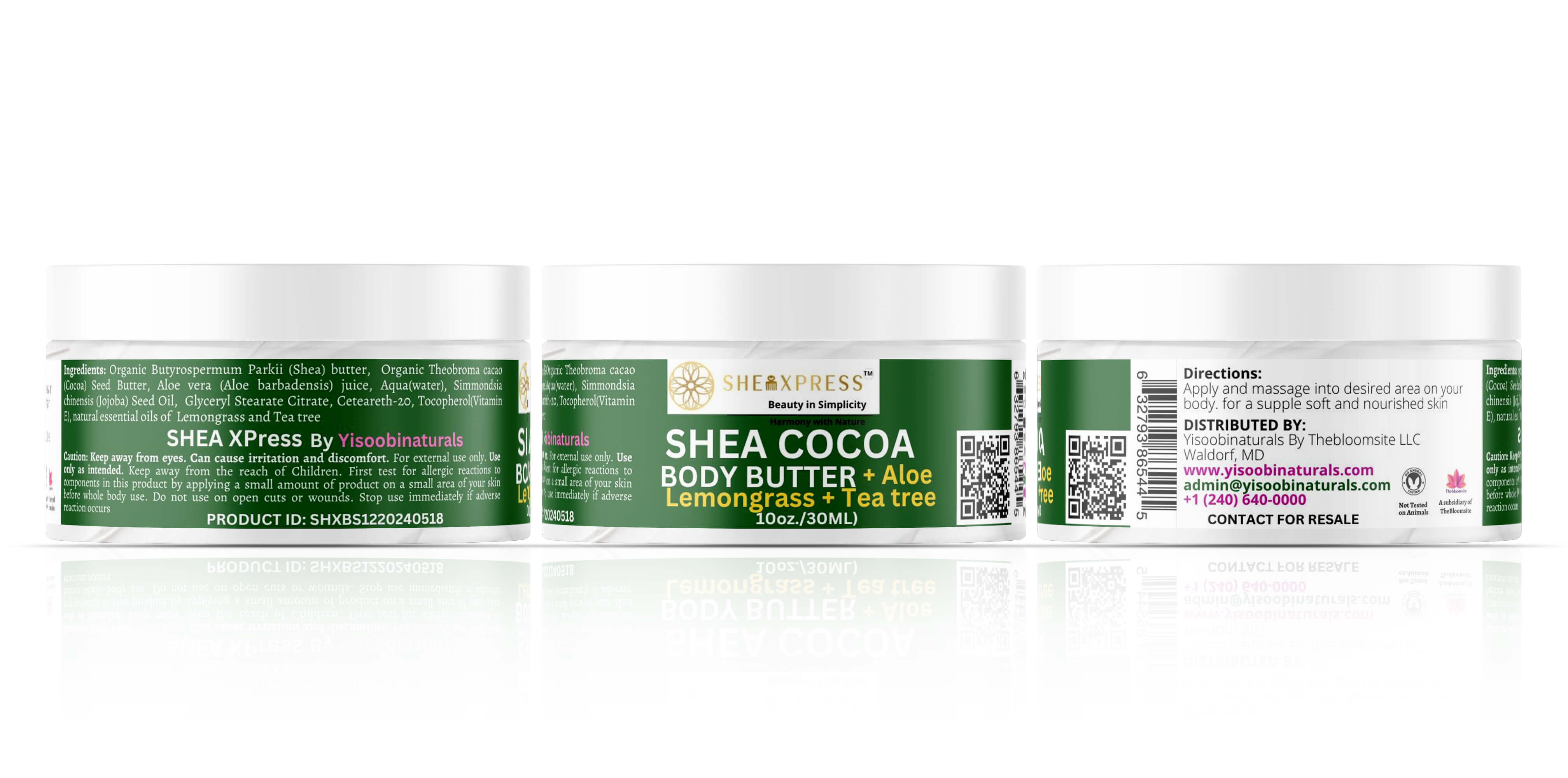 Lemongrass Aromatherapy Body Butter with Aloe