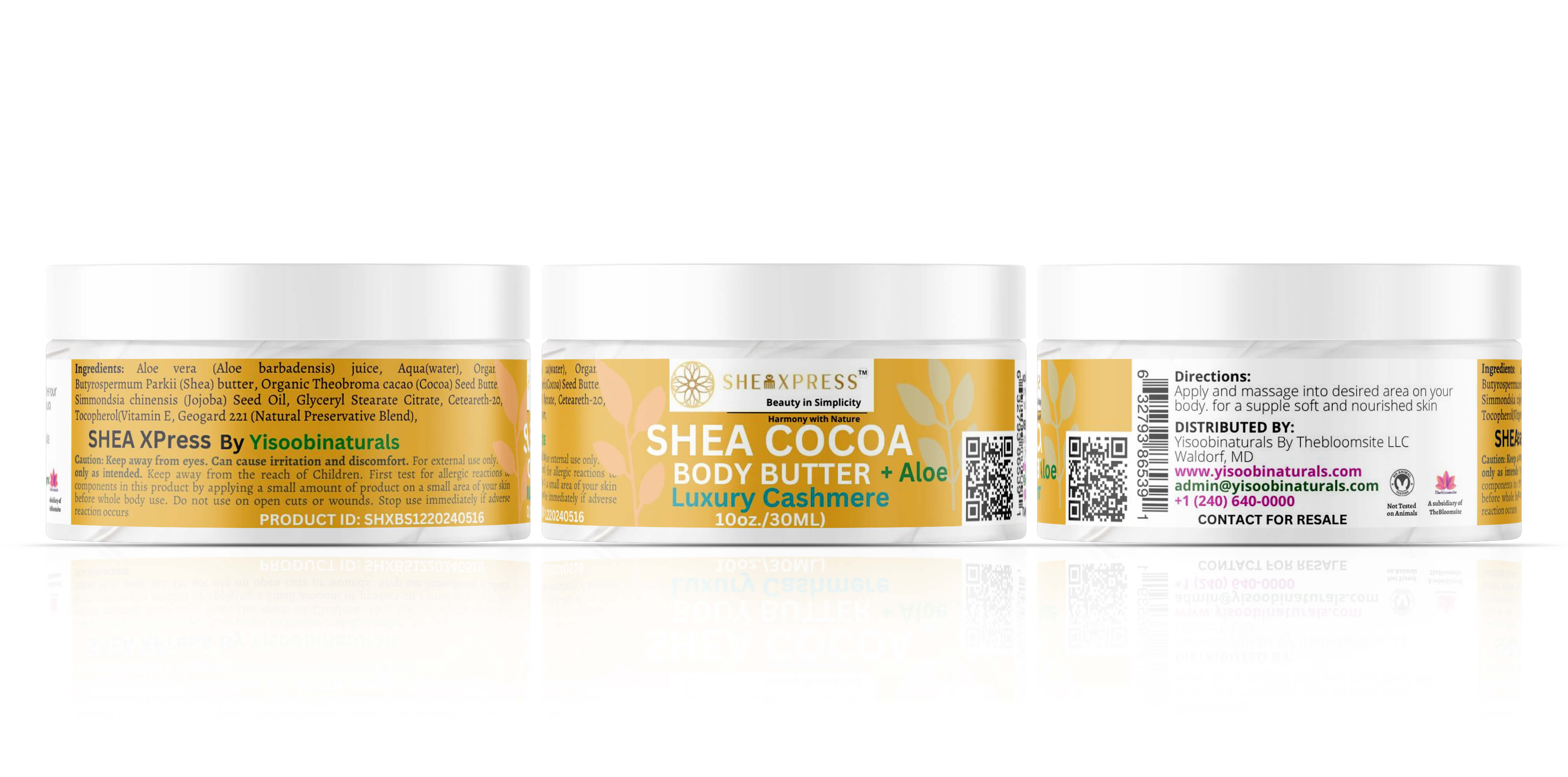 Luxury Cashmere Aromatherapy Body Butter with Aloe