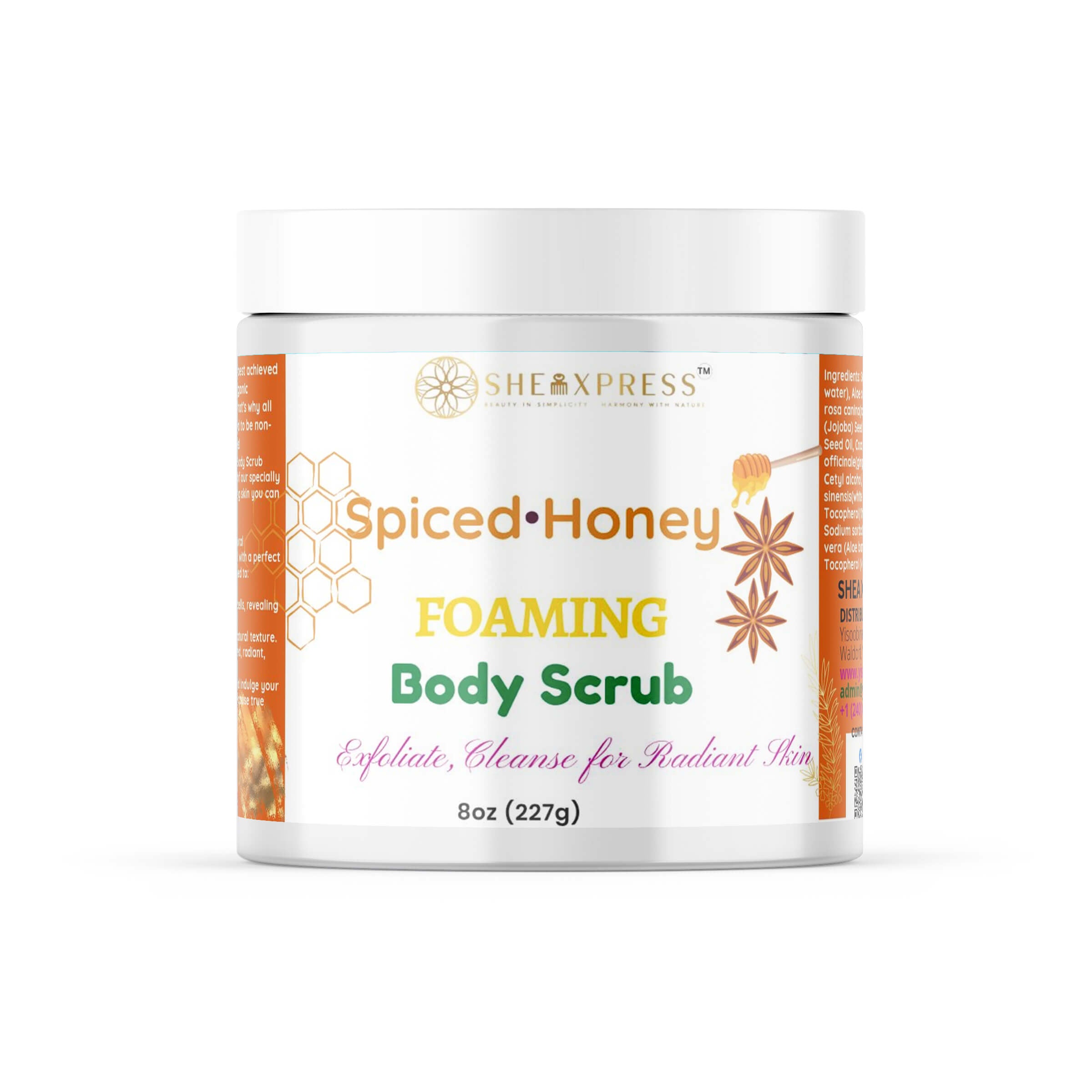 Spiced Honey Foaming Body Scrub